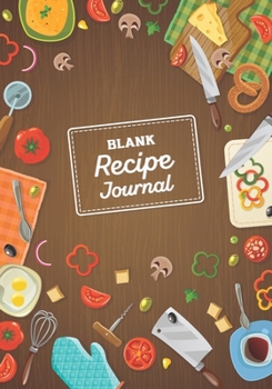 Blank Recipe Journal to Write in: Cooking & Kitchen Stuff | Family & Personalized Favorite Recipes | Cooks Chefs Collect Organizer | Food Cook Book ... Specialist Notebook (Fill in Recipe Book)