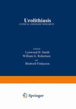 Urolithiasis: Clinical and Basic Research