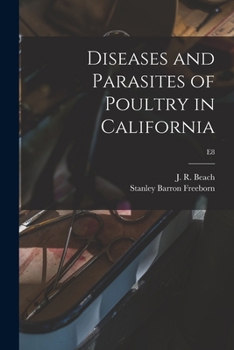 Paperback Diseases and Parasites of Poultry in California; E8 Book