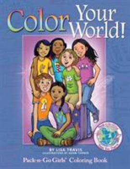 Paperback Color Your World!: Pack-n-Go Girls Coloring Book