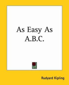 Paperback As Easy As A.B.C. Book