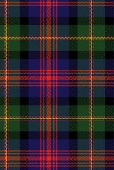 Paperback Clan MacLennan Tartan Journal/Notebook Book