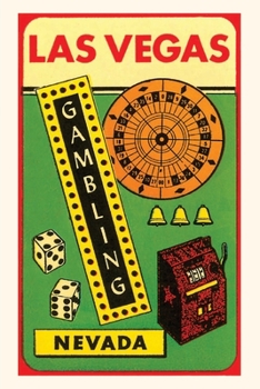 Paperback Vintage Journal Las Vegas Gambling Book