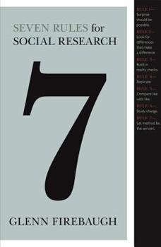 Paperback Seven Rules for Social Research Book