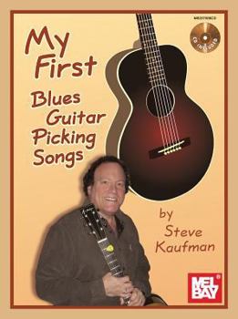 Paperback My First Blues Guitar Picking Songs [With CD (Audio)] Book