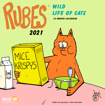 Calendar Cal 2021- Rubes Wild Life of Cats Wall Book