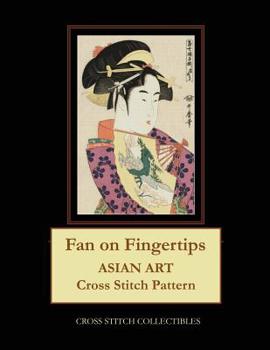 Fan on Fingertips: Asian Art Cross Stitch Pattern