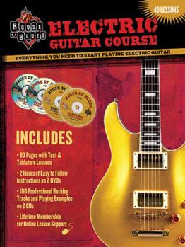 Paperback House of Blues - Electric Guitar Course: Everything You Need to Start Playing Electric Guitar [With CD (Audio)] Book