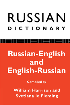 Paperback Russian Dictionary: Russian-English, English-Russian Book