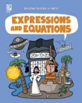 Hardcover Expressions and Equations (Building Blocks of Math, 2) Book