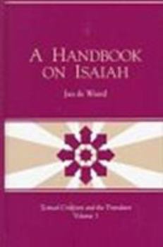 Hardcover A Handbook on Isaiah Book