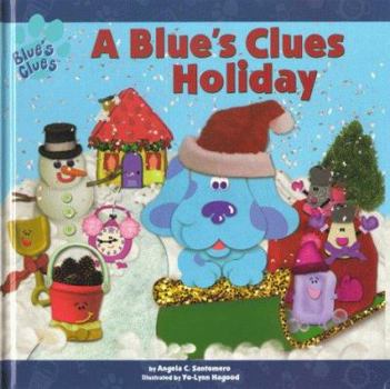 Hardcover A Blue's Clues Holiday Book