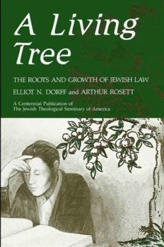 Hardcover A Living Tree: The Roots and Growth of Jewish Law Book