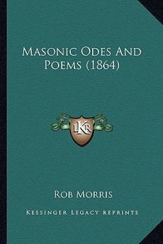 Paperback Masonic Odes and Poems (1864) Book