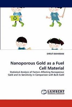 Paperback Nanoporous Gold as a Fuel Cell Material Book