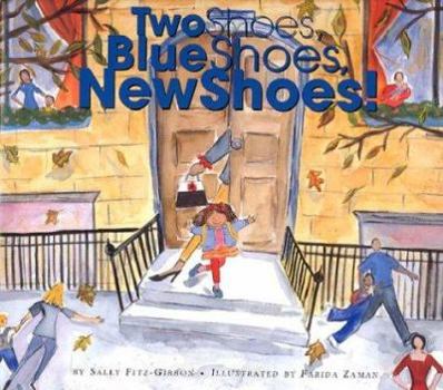 Hardcover Two Shoes, Blue Shoes, New Shoes Book
