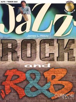 Paperback Jazz-Rock and R&B: Alto Sax/Tenor Sax Book