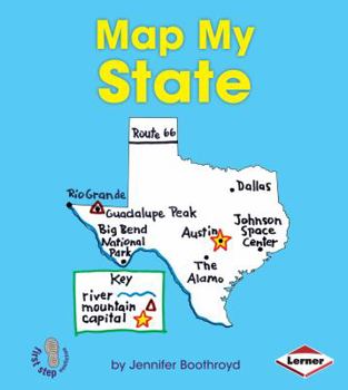 Library Binding Map My State Book