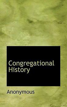 Paperback Congregational History Book
