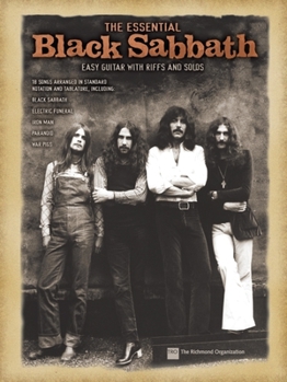 Paperback The Essential Black Sabbath: Easy Guitar with Riffs and Solos Book