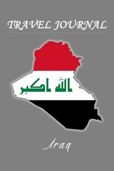 Travel Journal | Iraq | 50 Half Blank Pages |