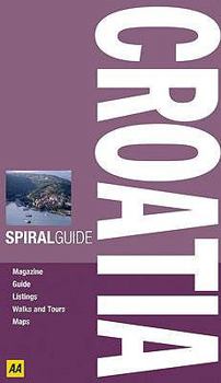 Spiral-bound Croatia (AA Spiral Guides) Book