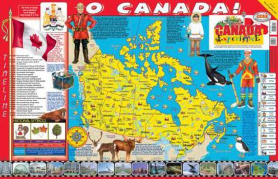 Misc. The Canadian Experience Poster/Map! Book