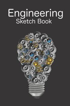 Paperback Engineering Sketch Book: Notebook for Your Data, Sketches, Notes and Trendsetting Ideas. Book