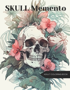 Paperback Skull Memento: Iconic Still Lifes to Color Book