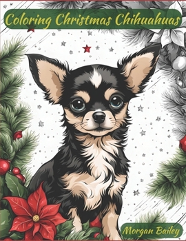 Paperback Coloring Christmas Chihuahua Book