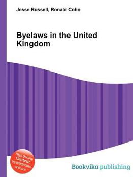 Paperback Byelaws in the United Kingdom Book