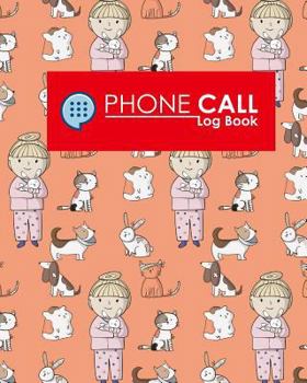 Paperback Phone Call Log Book