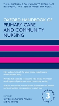 Paperback Oxford Handbook of Primary Care and Community Nursing Book