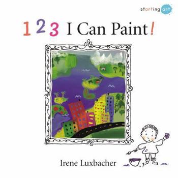 Paperback 123 I Can Paint! Book