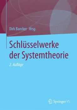 Hardcover Schlüsselwerke Der Systemtheorie [German] [Large Print] Book