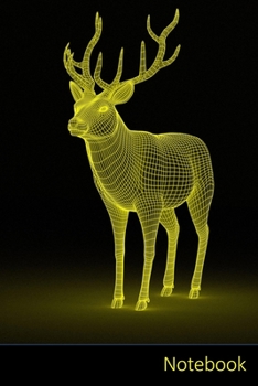 Notebook: 鹿、夢、動物、ファンタジー ノートブック/ 日記 / ライティングブック / ノ