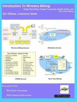 Paperback Introduction to Wireless Billing; Usage Recording, Charge Processing, System Setup, and Real Time Billing Book