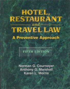 Hardcover Hotel, Restaurant and Travel Law Book