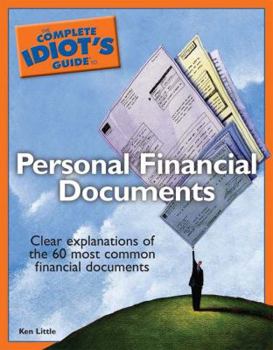 Paperback The Complete Idiot's Guide to Personal Financial Documents Book