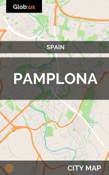 Paperback Pamplona, Spain - City Map Book