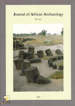 Paperback Journal of African Archaeology 5 (1) [French] Book
