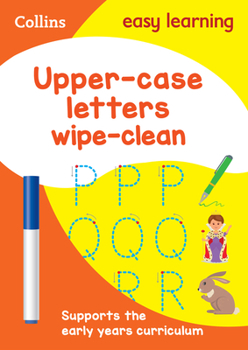 Paperback Upper Case Letters: Wipe-Clean Activity Book