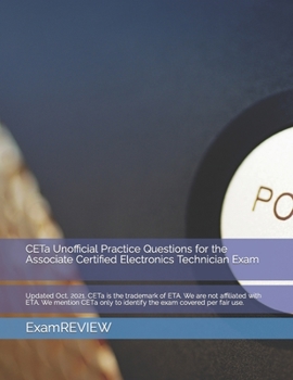 Paperback CETa Unofficial Practice Questions for the Associate Certified Electronics Technician Exam Book