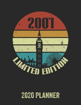 Paperback 2001 Limited Edition 2020 Planner: Daily Weekly Planner with Monthly quick-view/over view with 2020 Planner Book