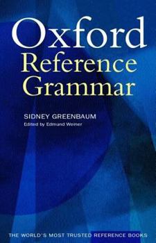 Paperback Oxford Reference Grammar (Greenbaum) Book