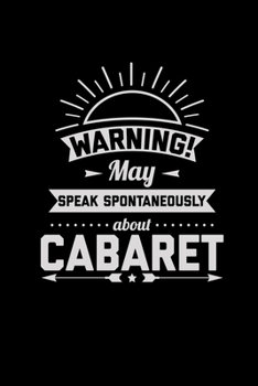 Speak about cabaret: 6x9 CABARET | dotgrid | dot grid paper | notebook | notes