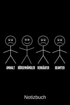Anwalt Börsenhändler Verkäufer Beamter: A5 Notizbuch für alle Börsenhändler | Liniert 120 Seiten | Geschenk/Geschenkidee zum Geburtstag | Weihnachten | Vatertag | Ostern | Namenstag (German Edition)