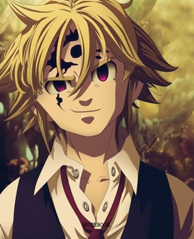 Notebook: Anime Seven Deadly Sins Soft Glossy Cover College Ruled Lined Pages Book 7.5 x 9.25 Inches 110 Pages