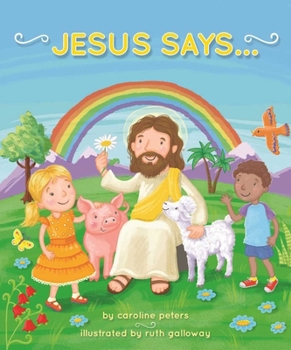 Board book Jesus Says . . . Book