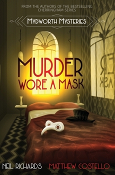 Paperback Murder Wore A Mask: Large Print Version [Large Print] Book